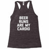 beer run cardio Racerback Tank