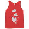 airbrushed stencil Tank Top