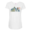 jurassic story Maternity Scoop Neck T-shirt
