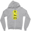 eat sleep shoot vertical digital camera photography photographer geek Zipper Hoodie