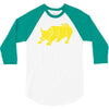 bull spain espana football animal tee all present sz new 3/4 Sleeve Shirt