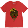 dog hip hop style V-Neck Tee