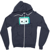 bmo pocket Zipper Hoodie