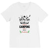 Weekend Forecast Camping With A Chance Of Drinking V-Neck Tee