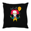 deal with it Throw Pillow
