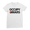 occupy mars Ladies Fitted T-Shirt