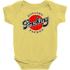 rolling papers smoking college retro stoner Baby Onesie