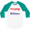 this was a trump shirt but hillary deleted it 3/4 Sleeve Shirt
