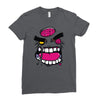 angry zombie Ladies Fitted T-Shirt