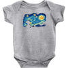 super starry night Baby Onesie