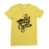 stupid cupid Ladies Fitted T-Shirt