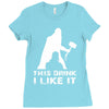 This Drink I Like It Ladies Fitted T-Shirt