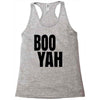 boo yah Racerback Tank
