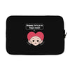 Mommy, Let's Go to Yoga Class! Laptop sleeve