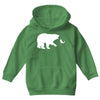 Bear Fishing Youth Hoodie