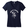 sons of anarchy reaper logo Women's V-Neck T-Shirt