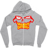 zombie regard qui tue Zipper Hoodie