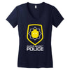 super secret police Women's V-Neck T-Shirt