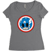 angry captain Women's Triblend Scoop T-shirt