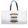 Super Cool Grandpa Of A Freaking Awesome Granddaughter Weekender Totes