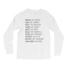 Dream Like Martin Long Sleeve Shirts