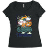 Good Good Vibrations Women's Triblend Scoop T-shirt