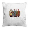 king of the hell Throw Pillow