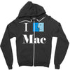 apple macintosh computer Zipper Hoodie