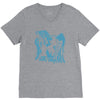house of eagle V-Neck Tee