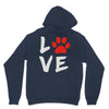 love dog paw Hoodie