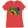 jake paul Jungle Parrot Ladies Fitted T-Shirt