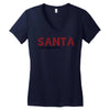 santa i'm a big fun Women's V-Neck T-Shirt
