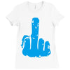 fuck size Ladies Fitted T-Shirt