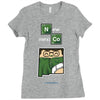 say my state Ladies Fitted T-Shirt