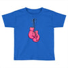 boxing gloves breast cancer Toddler T-shirt