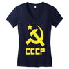cccp ussr russia che revolution new Women's V-Neck T-Shirt