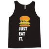 just eat it burger lover Tank Top