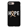 Hope Uterine Cancer Awareness iPhone 8 Plus