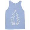 lit af christmas tree Tank Top