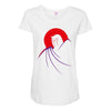 magnetic knight Maternity Scoop Neck T-shirt