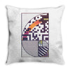 once golden Throw Pillow