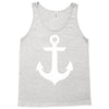anchor black sailor vintage style navy nautical Tank Top