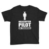 helicopter pilot in training Youth Tee