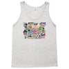 rude funny cotton dick of the world, ideal gift, birthday present Tank Top