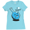 i heart science Ladies Fitted T-Shirt