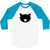 animal black 3/4 Sleeve Shirt