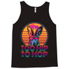 Too Hip To Hop  Bunny Easter Tank Top