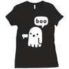 ghost of disapproval Ladies Fitted T-Shirt
