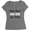 ghou shal Women's Triblend Scoop T-shirt
