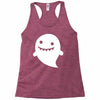 funny ghost Racerback Tank